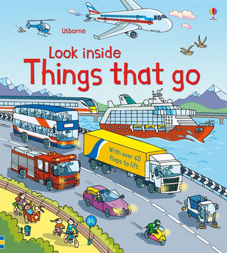 Look Inside: Things that go - Lift-the-flap children's book