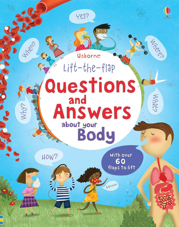 Lift-the-Flap Questions and Answers About Your Body Book