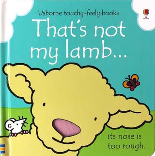 That's not my lamb touch and feel children baby book