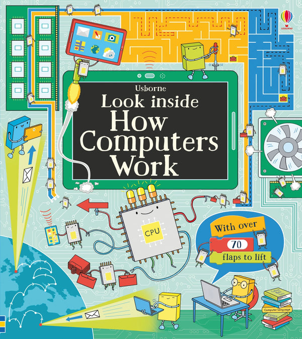 Look Inside: How Computers Work - Lift-the-flap book