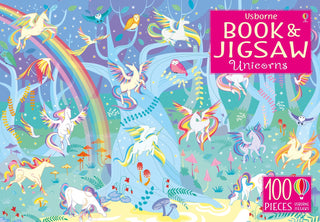 Usborne Book and Jigsaw Unicorns (100pcs)