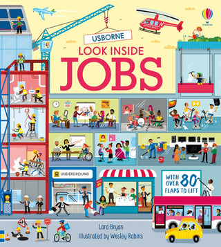 Look Inside Jobs - Lift-the-flap children's book
