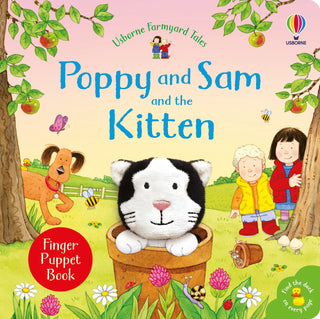 Poppy and Sam and the Kitten (Finger Puppet Book)