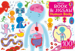Usborne Book and Jigsaw Human Body (100pcs)