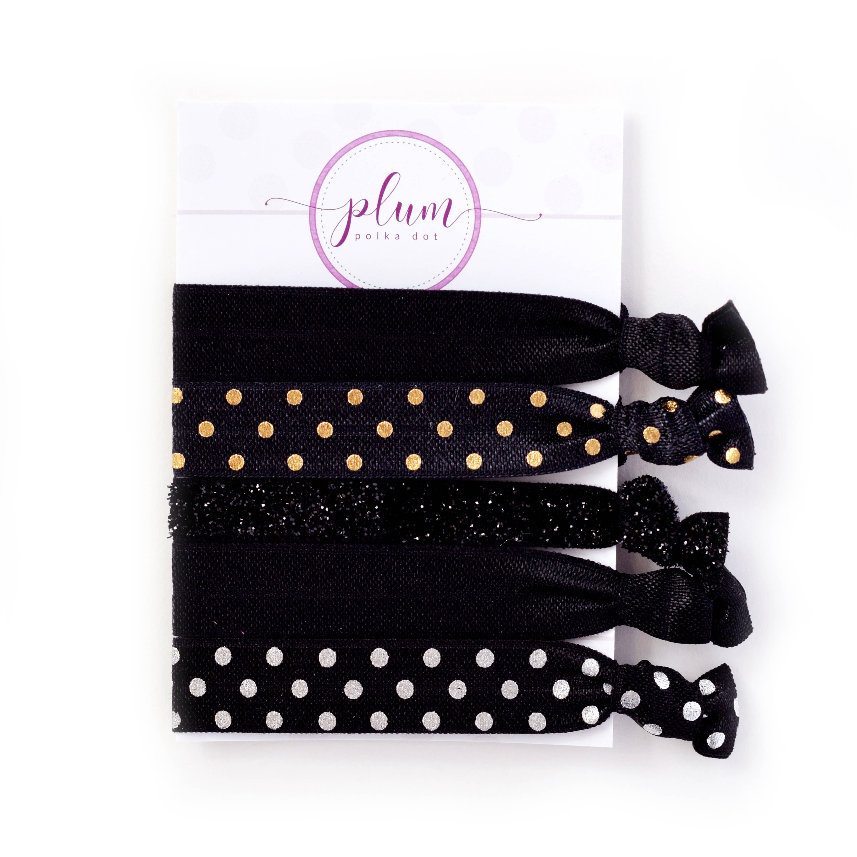 Hair Tie Pack - Deluxe Black