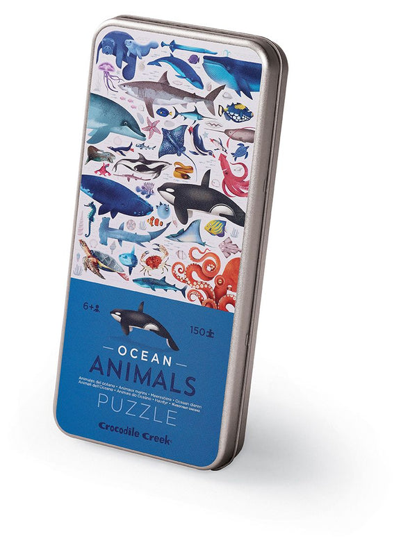 150 PC Tin Puzzle - Ocean Animals