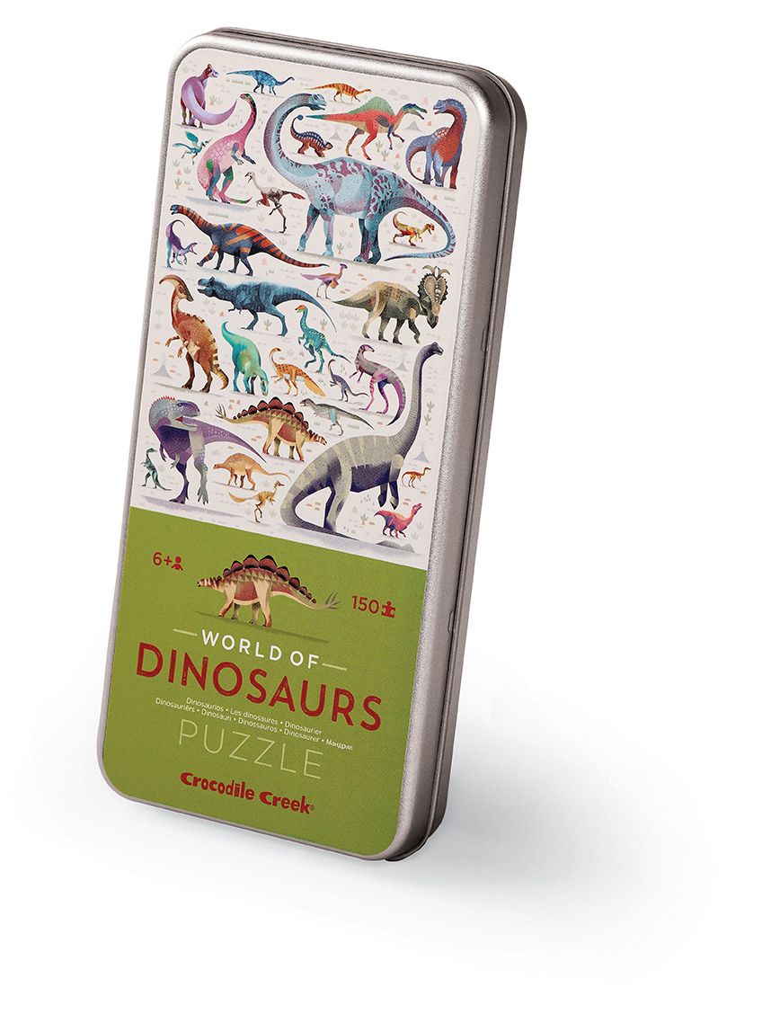 150 PC Tin Puzzle - Dinosaurs