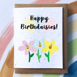 Happy Birthdaisies Greeting Card (SowSweet)