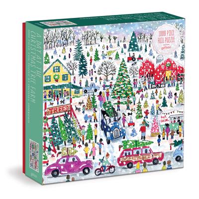 A Day at the Christmas Tree Farm Foil Puzzle