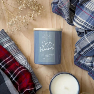 Cozy Flannel - 9oz Soy Candle