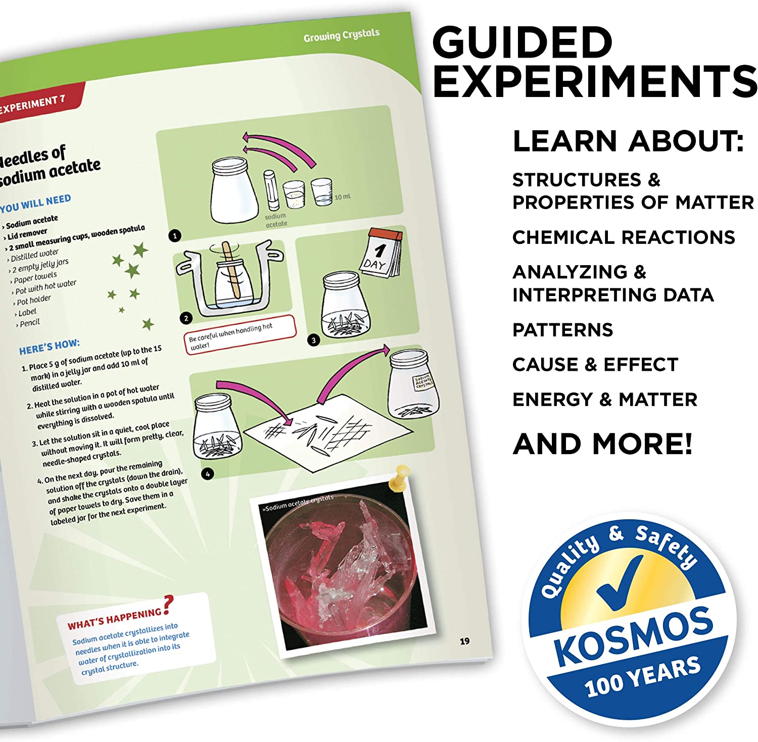 Thames & Kosmos Crystal Growing Kit 