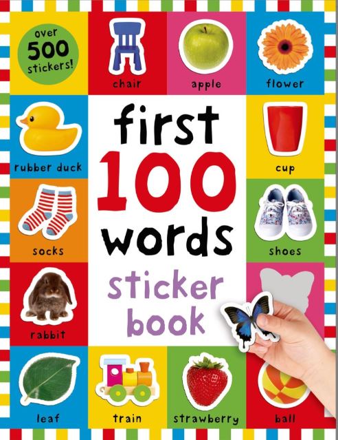 First 100 Stickers: Words