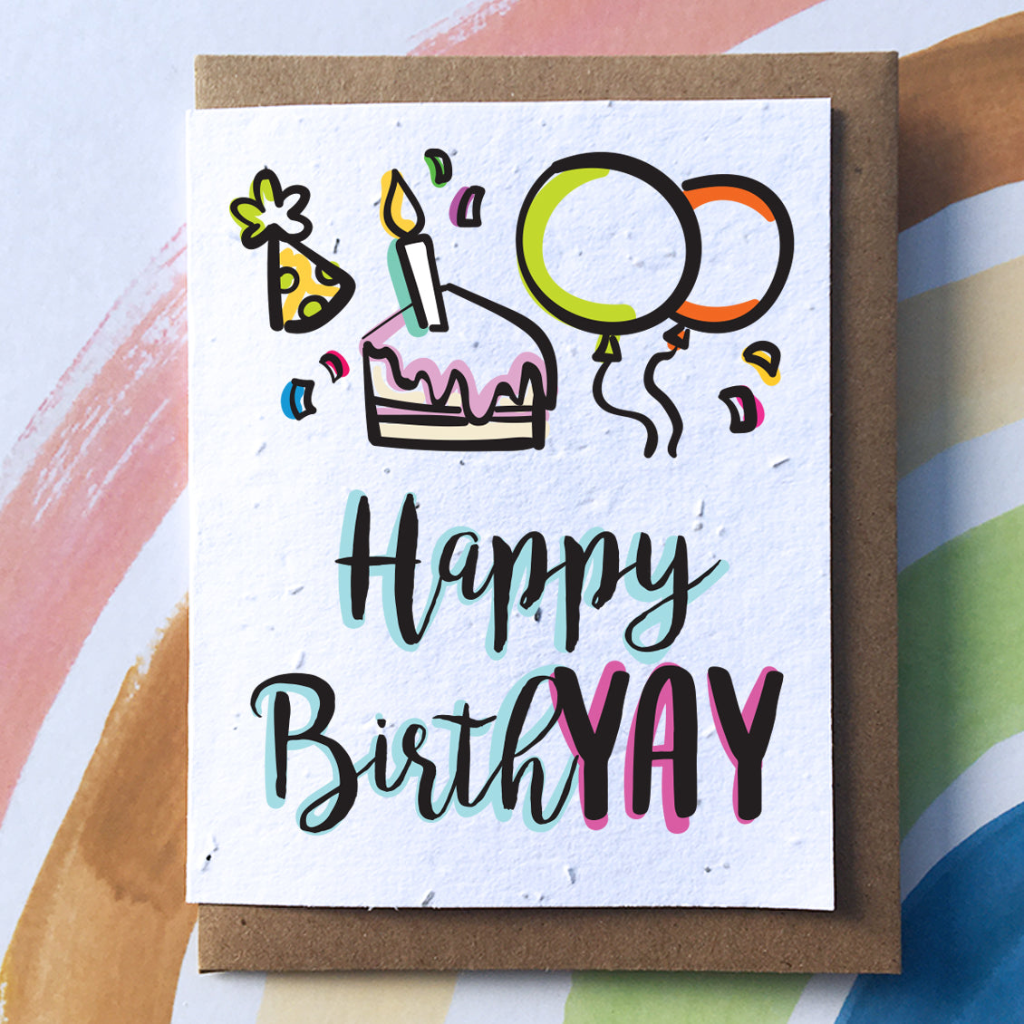 Happy BirthYAY Greeting Card (SowSweet)