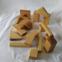 Wood Building Blocks Set for Kids - 40 Pieces