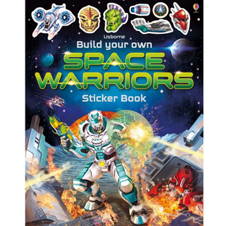 Build your own Space Warriors sticker book
