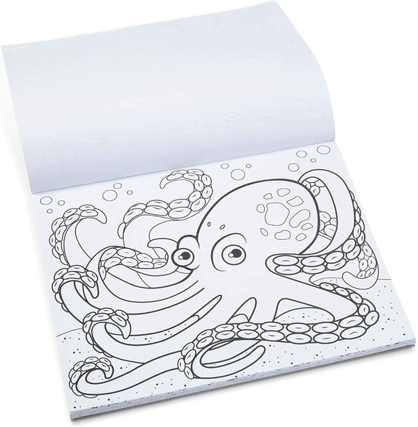 Jumbo Animal Colouring Pad (Melissa & Doug) octopus