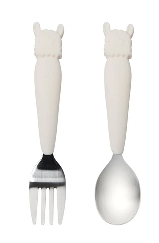 Kids Spoon and Fork Set - Born To Be Wild (Lion)