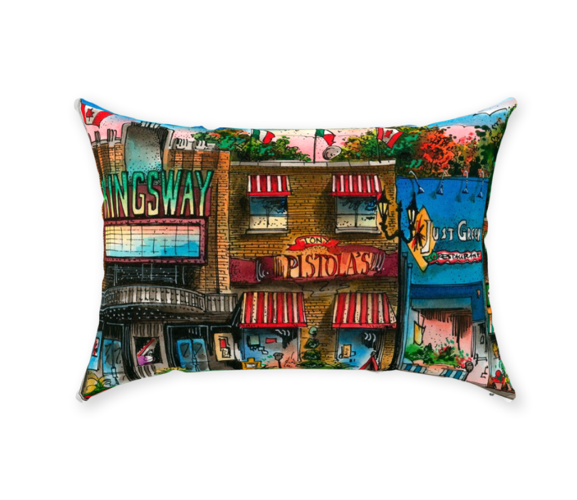 Kingsway Throw Pillow (cover + insert)