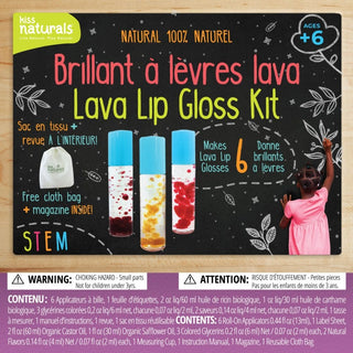 Lava Lip Gloss Kit (Kiss Naturals)
