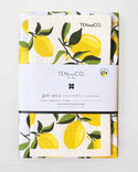 Tea Towel and Sponge Cloth Gift Set - various designs (Ten & Co.)