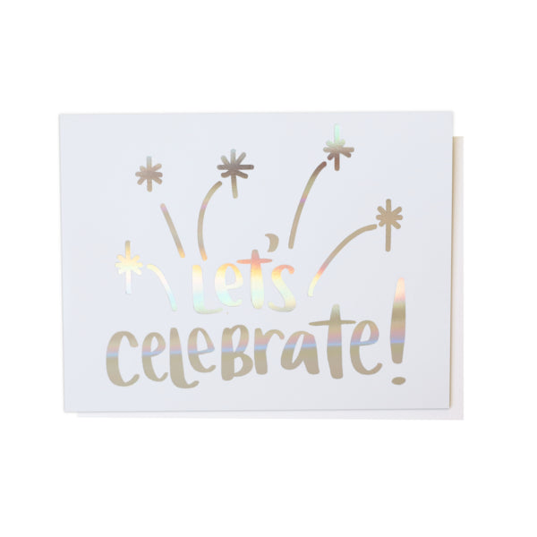 Let's Celebrate Greeting Card