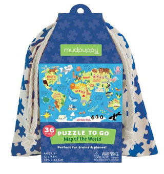  Map of the World Puzzle to Go
