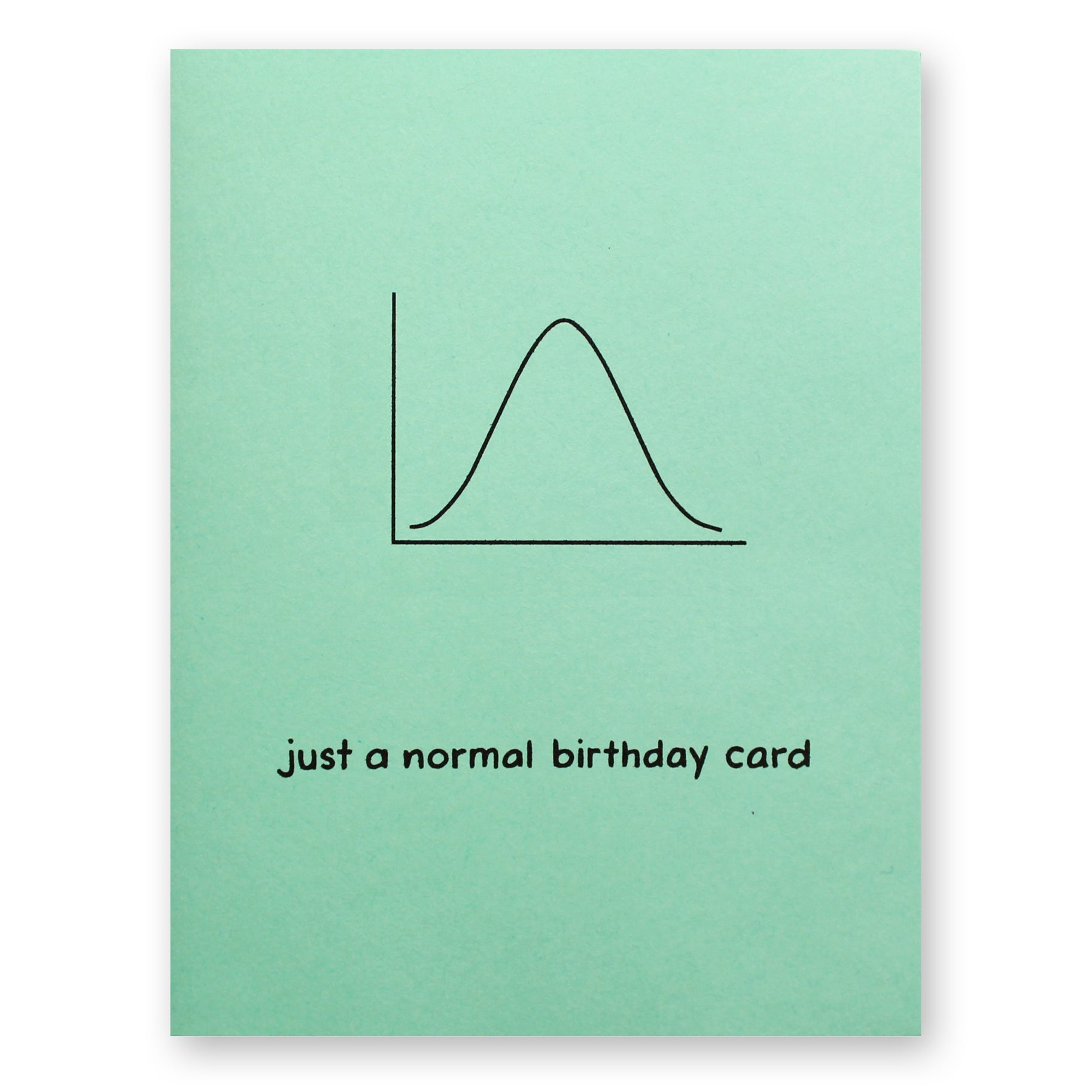 Just a Normal Birthday Card