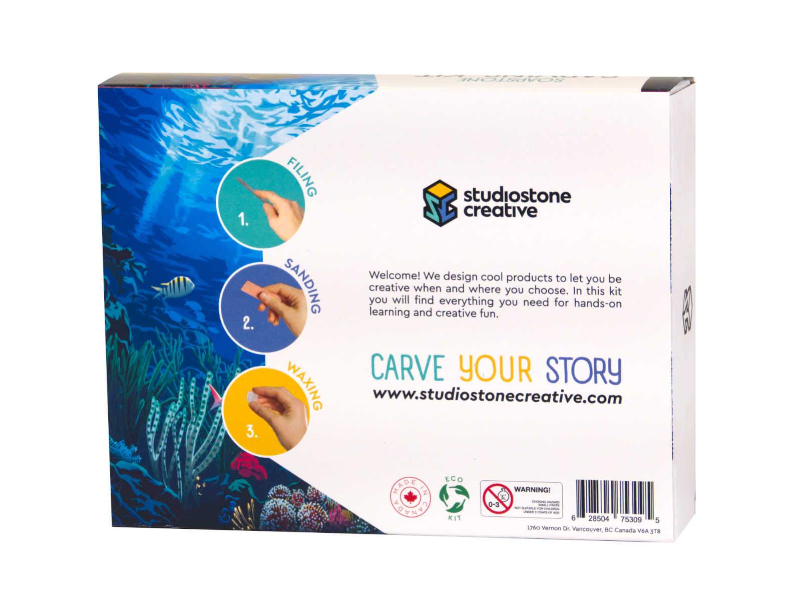 orca soapstone carving kit