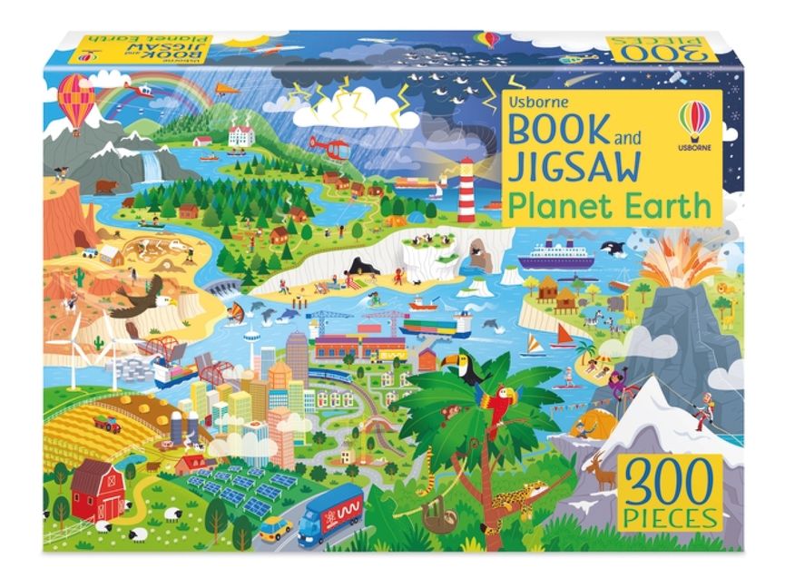 Usborne Book & Jigsaw: Planet Earth (300pcs)