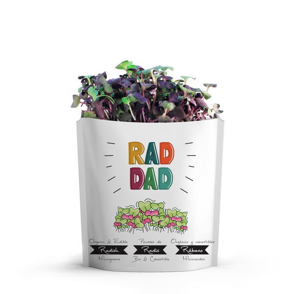 Gift-a-Green | Rad Dad | Radish Microgreens
