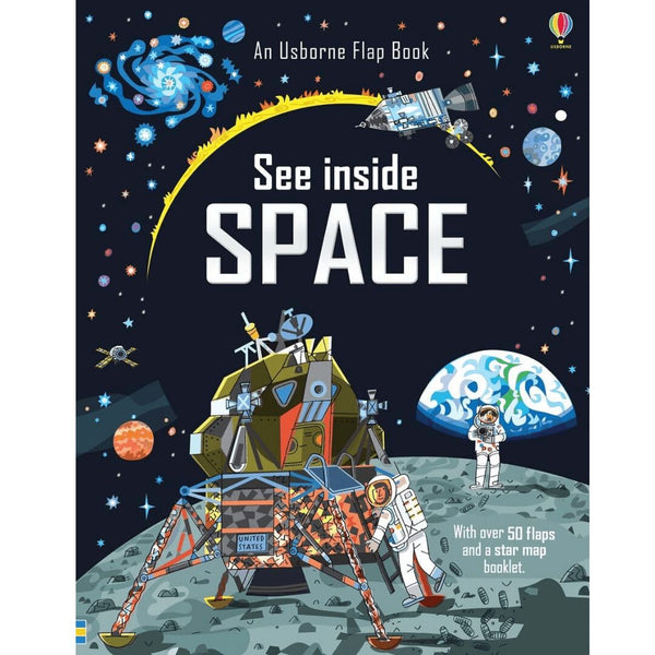 See Inside Space - lift-the-flap children's book