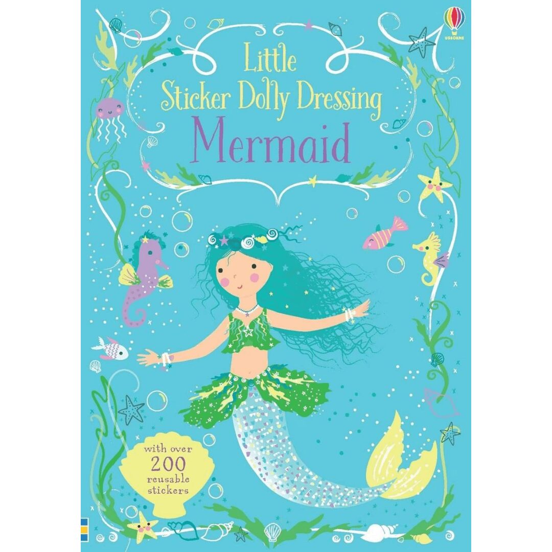 Little Sticker Dolly Dressing Mermaid Sticker book 