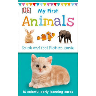 Touch & Feel Flashcards: Animals picture cards for early learning