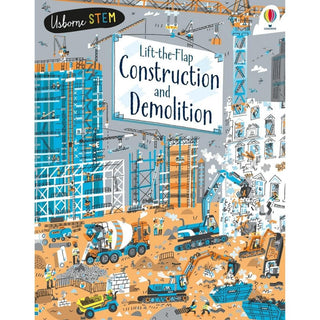 Lift-the-Flap: Construction and Demolition -book