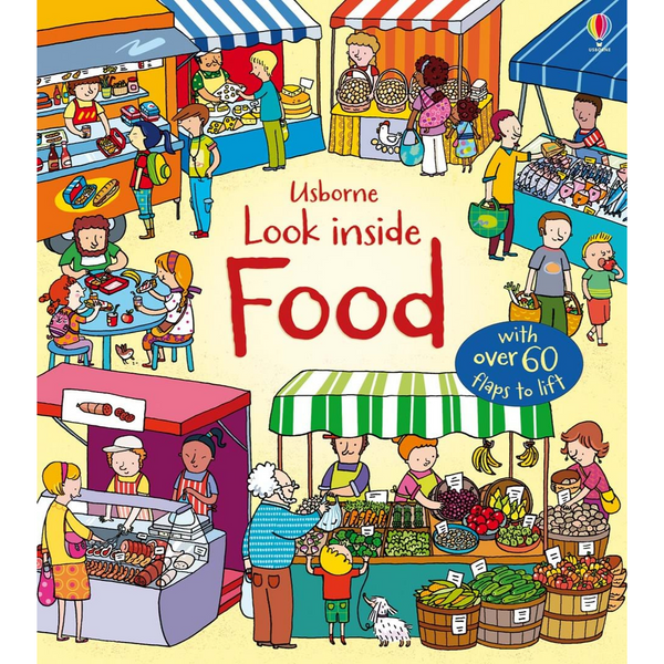 Look Inside Food -Lift-the-flap children's book