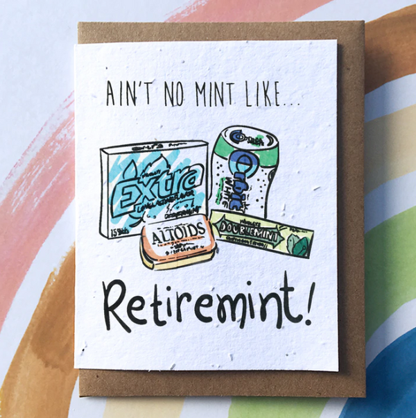 Retirement Greeting Card (SowSweet)