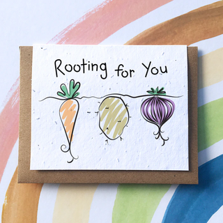 Rooting for You Greeting Card (SowSweet)