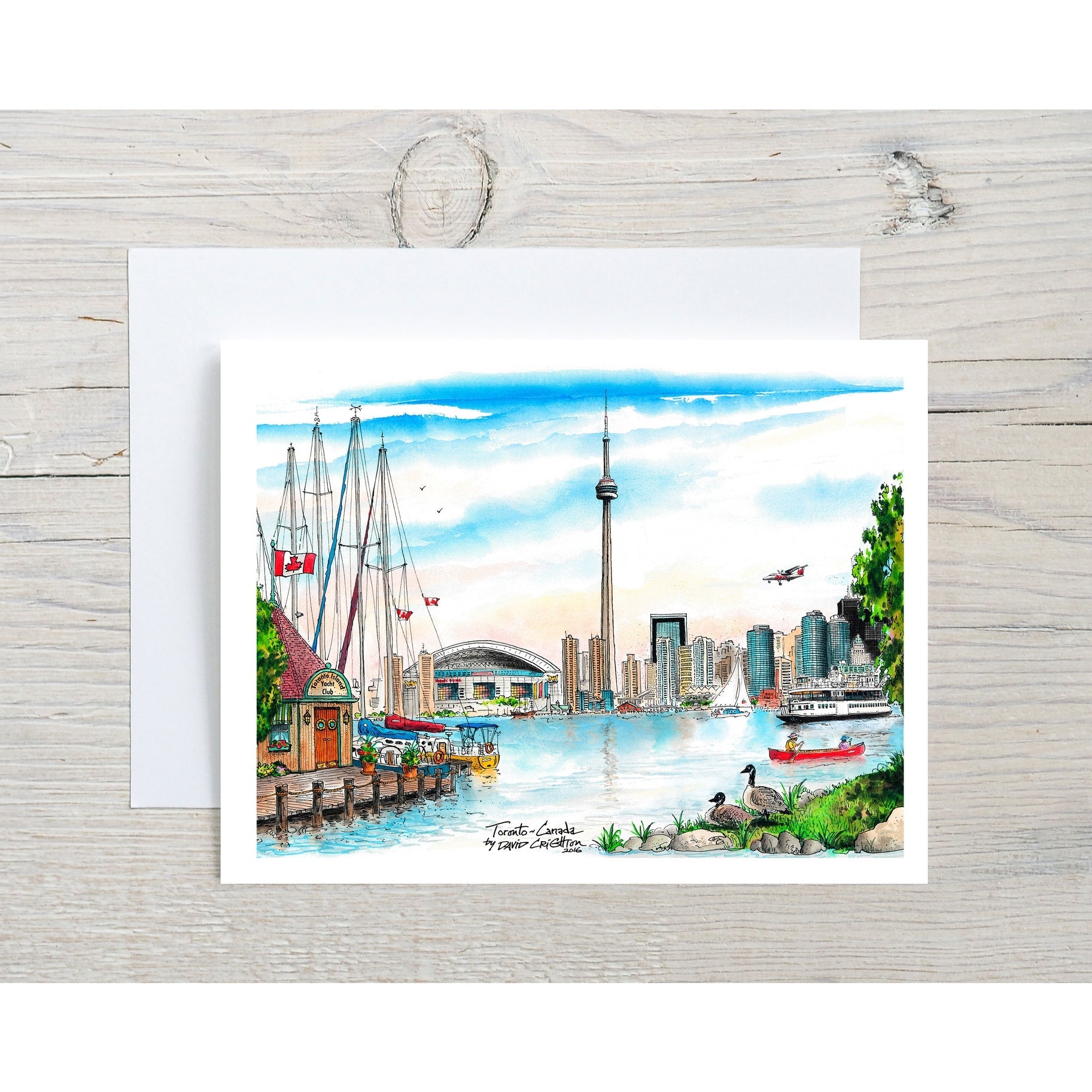 Toronto Art Greeting Card