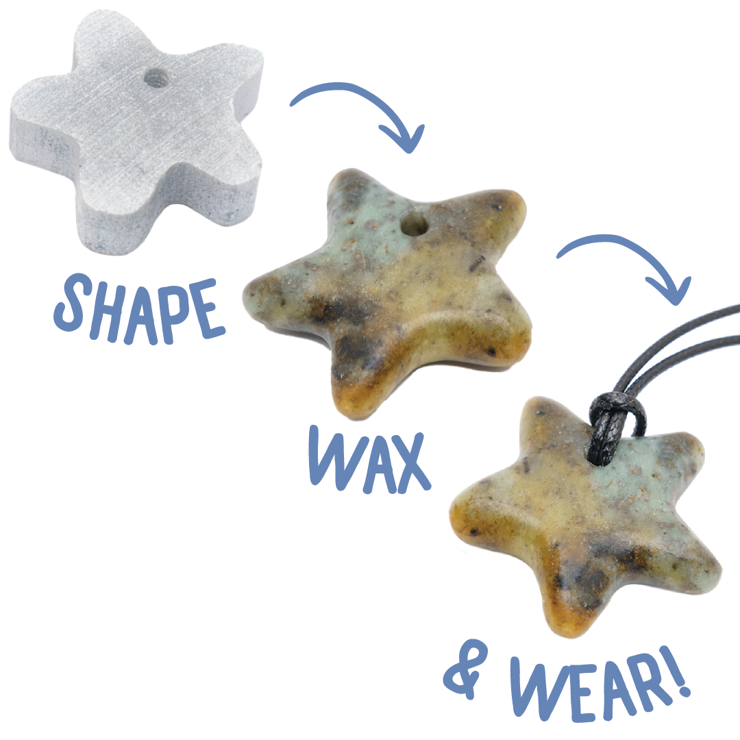 Star Pendant Kit (Soapstone)