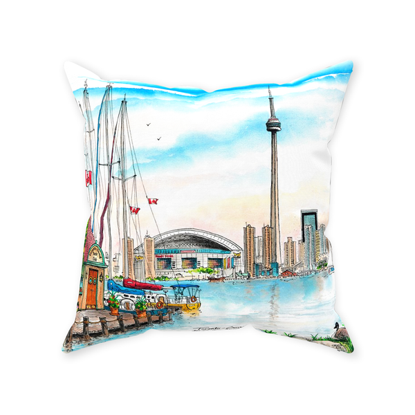 Toronto Art Pillow
