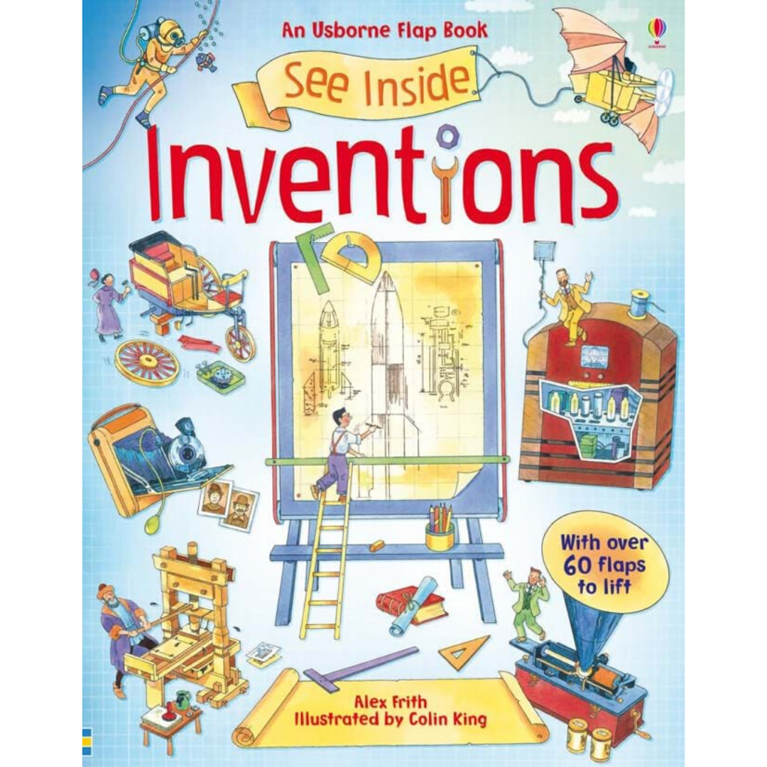 See Inside Inventions- lift-the-flap children's book