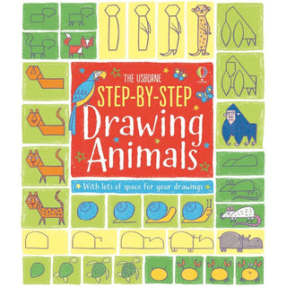 Step-by-step drawing animals -drawing book