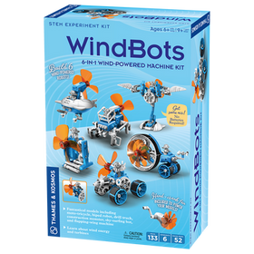 WindBots: 6-in-1 Wind-Powered Machine Kit