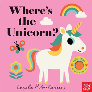 Where's the Unicorn children's board book with felt flaps 