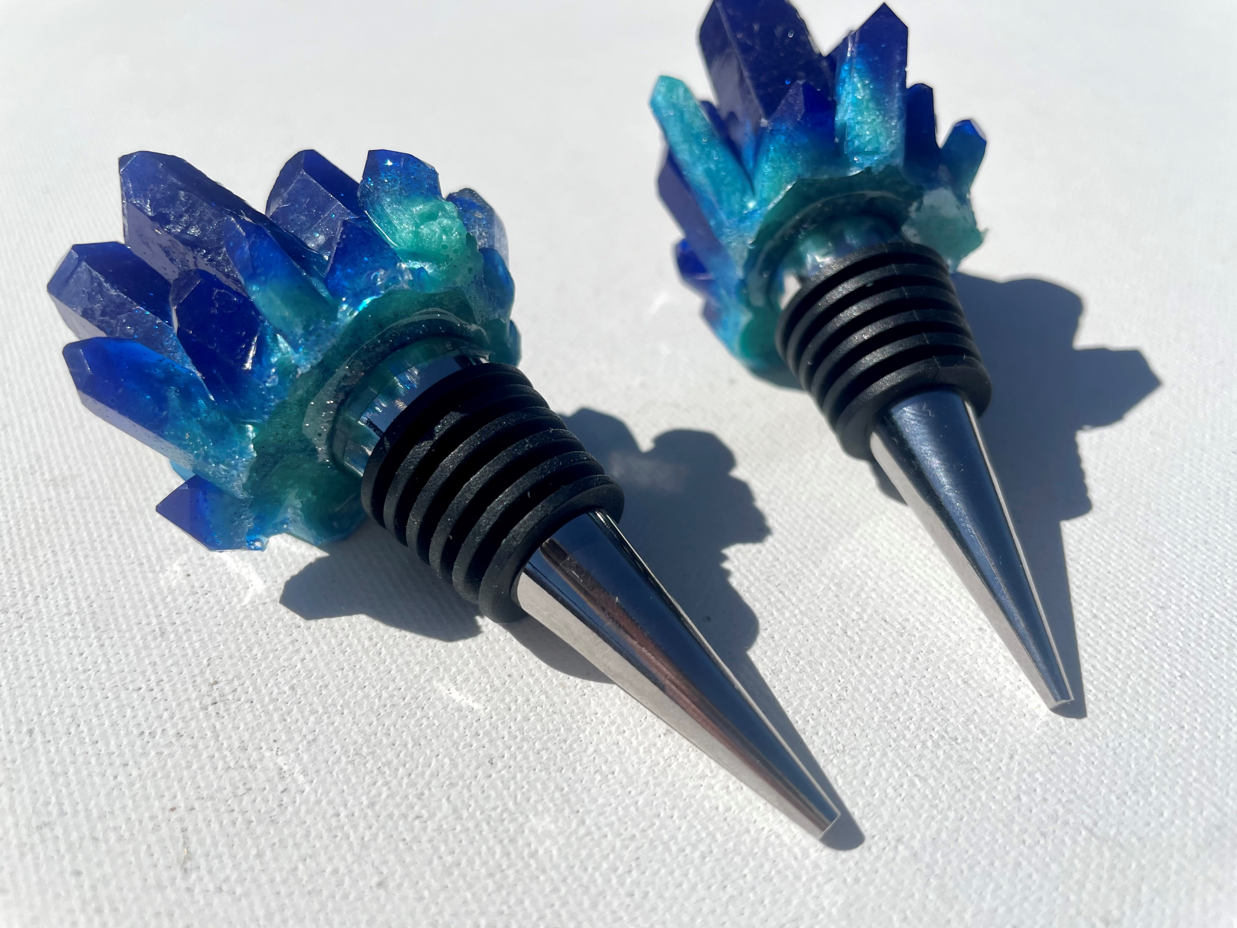 Resin Wine Bottle Stoppers - 0