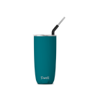 24oz Peacock Blue Tumbler with Straw-1