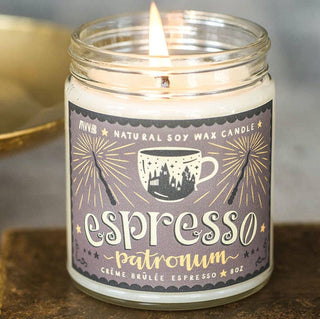Espresso Candle- Coffee Soy Candle/ Book Lover Candle