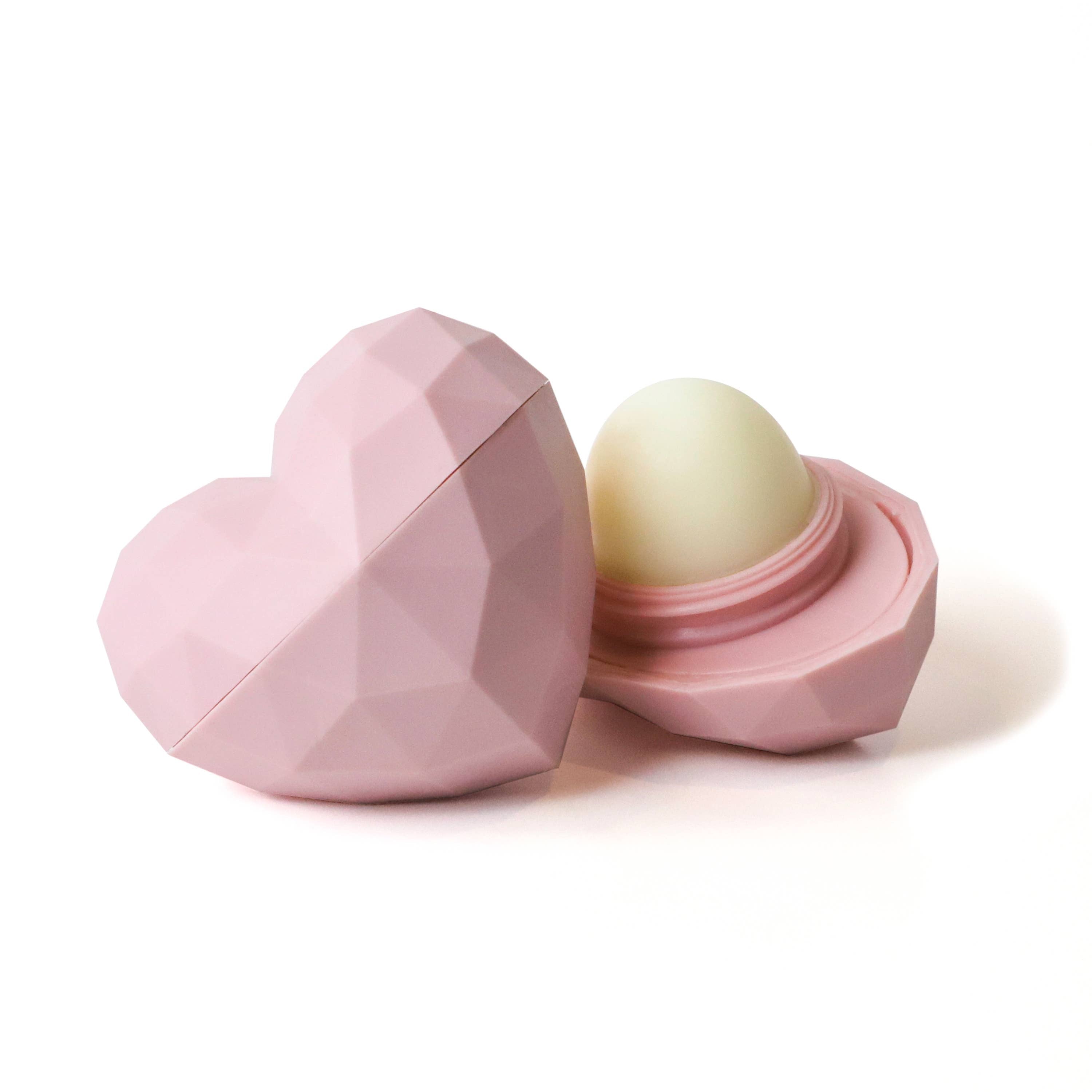 Pink Heart Lip Balm: Scent: Wildberry