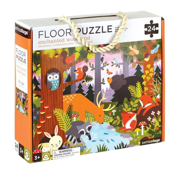 Enchanted Woodland 24-Piece Floor Puzzle by Petit Collage