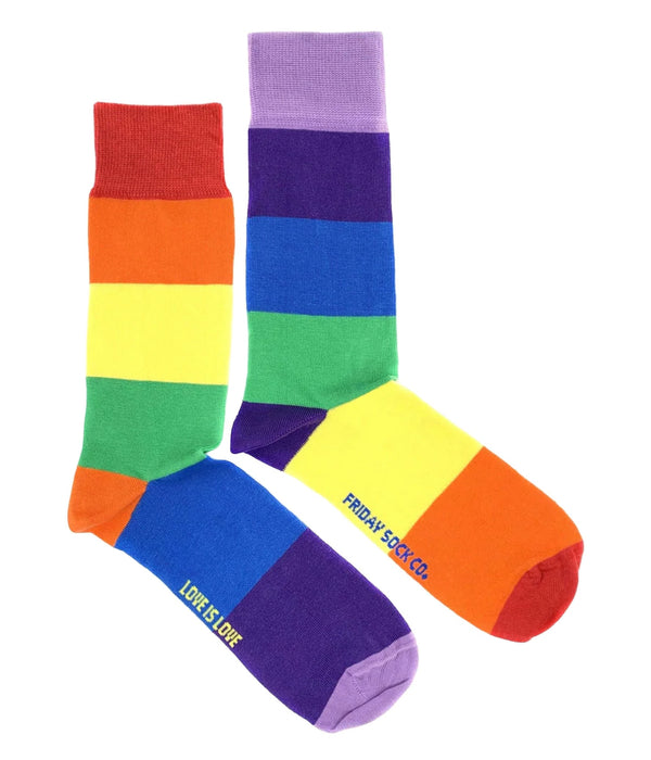 Men’s Love is Love Pride Socks/ Size 7-12